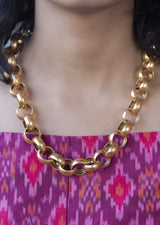 Gold Polished Necklace