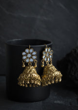 Gold Mirror Earrings