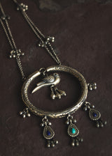 Stone Parrot Necklace